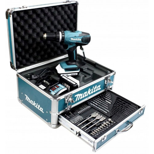 KIÁRUSÍTÁS Makita HP488D009 Akkus ütvefúró-csavarozó (42Nm/18V/2x1,5Ah) SZERVIZELT