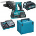 Makita HR002GM202 akkus SDS-Plus fúró-vésőkalapács, AWS Li-ion XGT, 2x 40V/4,0Ah