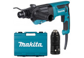 Makita HR2670FT Elektromos fúró-vésőkalapács SDS-Plus (800W/3,0J) kofferben