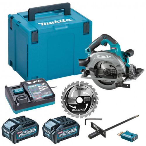 Makita HS004GM202 akkus körfűrész, Li-ion XGT, 2x 40V/4,0 Ah