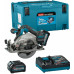 Makita HS012GD201 Akkus körfűrész 165mm Li-ion XGT (2x2,5Ah/40V) Makpac