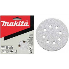 Makita P-33392 Rezgőcsiszoló papír 125mm, K180, 10 db, BO5010/12/20/21