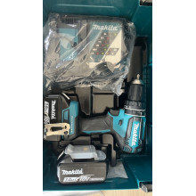 Makita DHP485RFJ Akkus ütvefúró-csavarbehajtó Li-ion LXT (2x3,0Ah/18V) Makpac SÉRÜLT