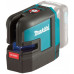 Makita SK105DZ Akkus keresztlézer Li-ion CXT 10,8V, akku és töltő nélkül