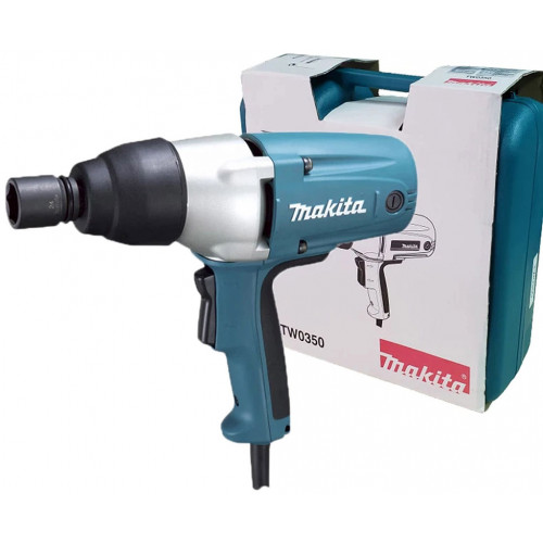 Makita TW0350 Ütvecsavarozó 350Nm, 400W +bőrönd