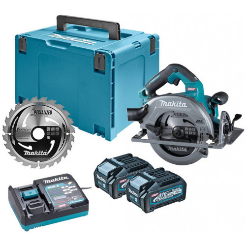 Makita HS003GM201, 190 mm, 40 V MAX XGT AWS