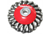 Makita P-04494 Korong drótkefe 100mm M14 fonott piros
