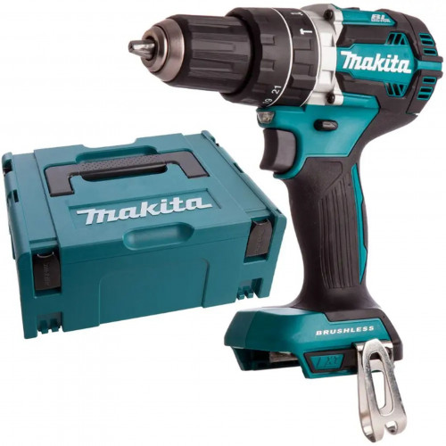 Makita DHP484ZJ Akkus ütvecsavarhúzó LTX 18V, akku és töltő nélkül, Makpac