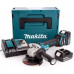 Makita DGA513RTJ Akkus sarokcsiszoló 125mm, 125mm, Li-ion (2x5,0Ah/18V) Makpac