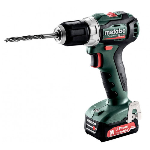 Metabo 601038500 POWERMAXX BS 12 BL Akkus fúrócsavarozó , 12V 2X2AH LI-ION