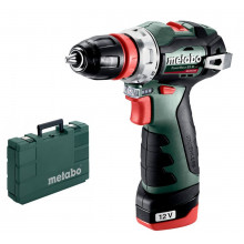 Metabo Powermaxx BS BL Q Akkus fúrócsavarozó (12V/2x2,0Ah) koffer 601749500