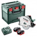 Metabo KT 18 LTX 66 BL Akkus merülőfűrész (165mm/18V/2x5,5Ah) MetaBOX 340 601866660