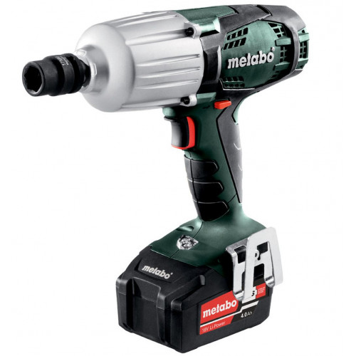 Metabo 602198500 SSW 18 LTX 600 Akkus ütvecsavarozó 18V 2X4Ah, MetaBOX 145 L