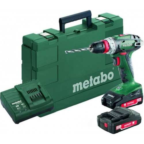 METABO BS 18 QUICK Akkus fúrócsavarozók 18V 2x2Ah Li-Ion 602217950