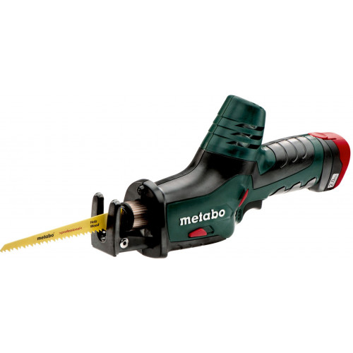 METABO POWERMAXX ASE Akkus kardfűrész 10.8V 2x2Ah Li-Ion 602264500