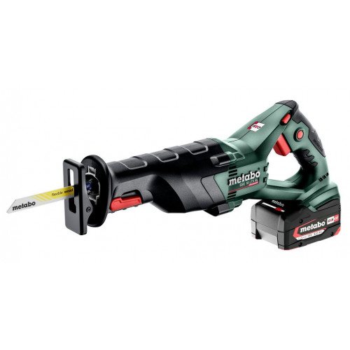 Metabo 602267650 SSE 18 LTX BL Akkus kardfűrész 18V 2X5.2 Ah, MetaBOX 145 L