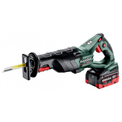 Metabo 602267810 SSE 18 LTX BL Akkus kardfűrész 18v 2x8.0 Ah, Koffer