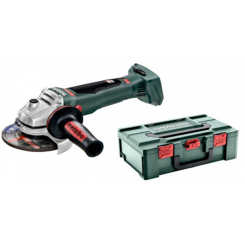 Metabo 613075840 WPB 18 LTX BL 125 Quick Akkus sarokcsiszoló 18V; MetaBOX 165 L