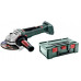 Metabo 613075840 WPB 18 LTX BL 125 Quick Akkus sarokcsiszoló 18V; MetaBOX 165 L