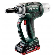 Metabo NP 18 LTX BL Akkus popszegecshúzó pisztoly (18V/2x4,0Ah) MetaBOX 145 L 619002800