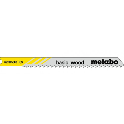 Metabo Basic Wood Szúrófűrészlap 74/3,0 mm 5db 623945000