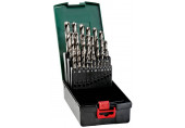 Metabo HSS-G Spirálfúrószár készlet, 25 db 627669000