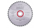 Metabo Precision Cut Wood Professional Körfűrészlap (254x30mm/Z40/WZ/20°) 628059000