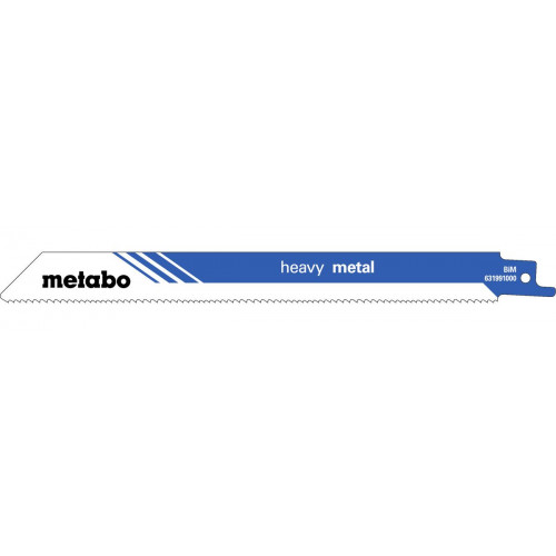 Metabo 631991000 „Heavy metal"¨5 db Orrfűrészlap 200 x 1,25 mm