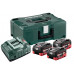 Metabo Akkumulátor és töltő szett (18V/3x5,5Ah) MetaBox 145 685069000