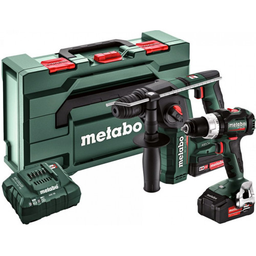 Metabo Combo Set 2.5.2 Akkus gépszett (18V/1x2,0Ah+1x4,0Ah) MetaBox 685182000