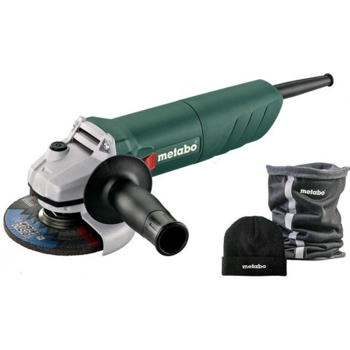 METABO W 750-125 Sarokcsiszoló, 125mm, 750W + sál és sapka