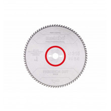 Metabo Precision Cut Wood Professional Körfűrészlap (315x30mm/Z84/WZ/10°) 628058000