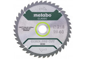 Metabo FŰRÉSZLAP „Cordless Cut Wood - Cassic“, 216x30 Z40 WZ 5° (628065000)