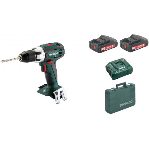 Metabo BS 18 LT COMPACT Akkus Fúrócsavarozó 18V Li-ion 2X2Ah kofferben 602102950