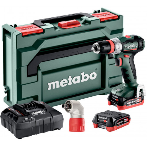 Metabo PowerMaxx BS 12 BL Q Pro Pro akkus fúró/csavarhúzó (12V/2x4.0Ah) MetaBox 601045920