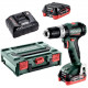 Metabo PowerMaxx SB 12 BL Akkus ütvefúró-csavarbehajtó (12V/2x4,0Ah) MetaBox 601046800