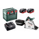 Metabo KT 18 LTX 66 BL Akkus merülőfűrész (165mm/18V/2x8,0Ah) MetaBOX 340 601866810