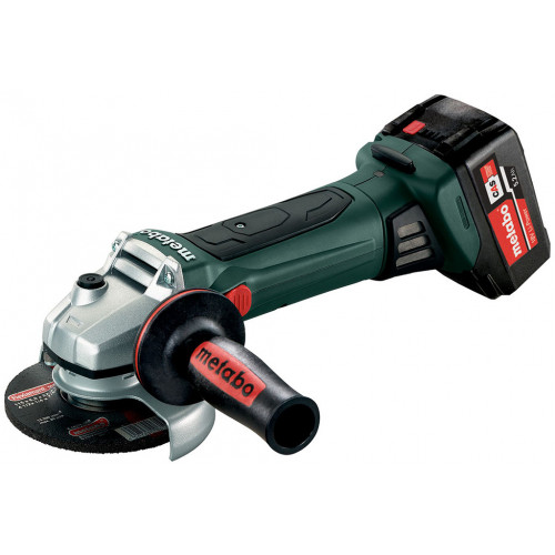 METABO W 18 LTX 125 QUICK Akkus sarokcsiszoló 18V 2x5.2Ah Li-Ion 602174650