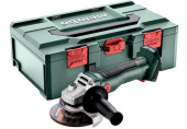 Metabo W 18 L 9-125 Akkus sarokcsiszoló (18V/akku és töltő nélkül) MetaBOX 165 L 602247840