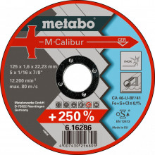 Metabo M-Calibur Vágókorong, inox, 125x1,6x22,23mm TF 41 616286000