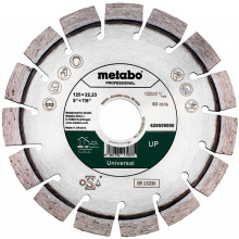 Metabo Gyémánttárcsa 125x22,23mm Universal professiona 628559000