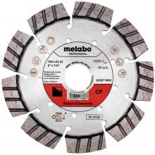 Metabo Gyémánttárcsa professional 125x22,23mm,beton 628571000