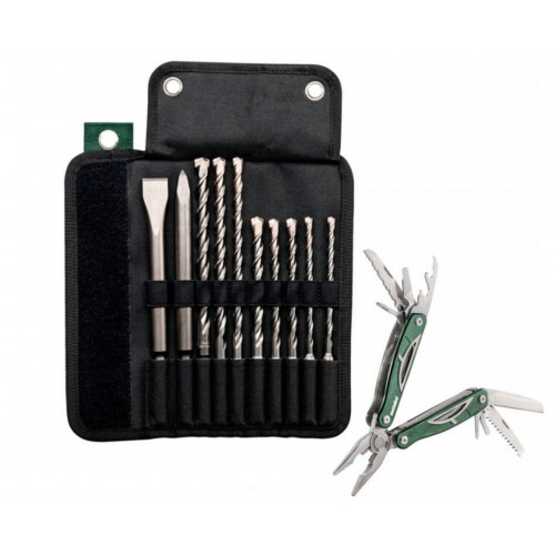 Metabo Set SDS-plus Pro 4 fúró és véső gurulózsákban (10 db) 631690000 Metabo Set SDS-plus Pro 4 fúró és véső gurulózsákban (10 db) 631690000