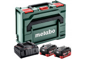 Metabo Akkumulátor és töltő szett (18V/2x10,0Ah) metaBOX 145 685142000