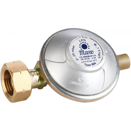 MEVA - nyomásszabályozó - cérna - 30mbar, NP01033