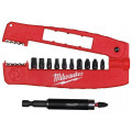 Milwaukee Shockwave Impact duty Bit készlet 12 db-os 4932430910