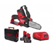 Milwaukee M12 FHS-602X Akkus láncfűrész 2x6.0 Ah , HD Box 4933472212