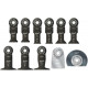 Milwaukee Multitool Starlock Fűrészlap készlet 11 db-os 48906090