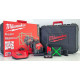 Milwaukee M12 3PL-401C Akkus lézer 360° 1x4.0 Ah, Koffer 4933478102