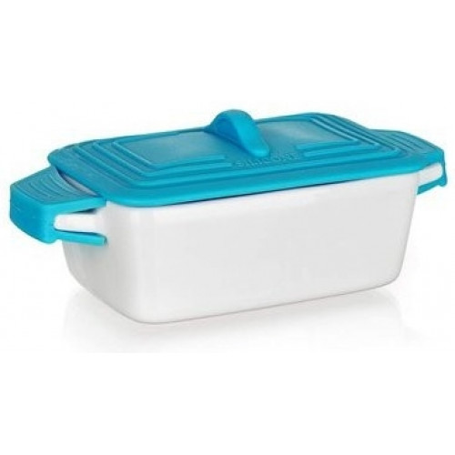 BANQUET Color Plus Blue kerámia sütőtál, 17 x 8,9 cm 603380274B